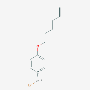 4-(5-Hexen-1-oxy)phenylZinc bromide