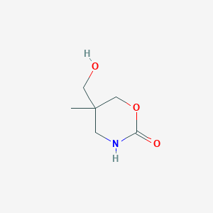 5-(Hydroxymethyl)-5-methyl-1,3-oxazinan-2-one