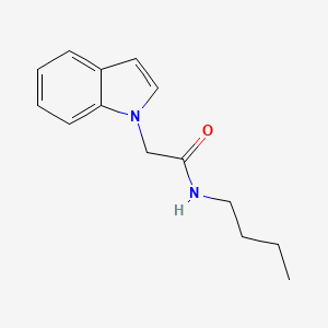 N-butyl-2-(1H-indol-1-yl)acetamide