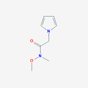 N-methoxy-N-methyl-2-(1H-pyrrol-1-yl)acetamide