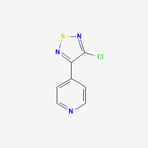 3-Chloro-4-(pyridin-4-yl)-1,2,5-thiadiazole