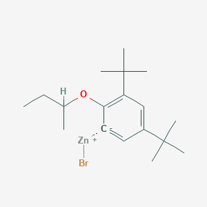 (2-sec-Butyloxy-3,5-di-t-butylphenyl)Zinc bromide