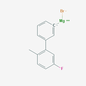 magnesium;4-fluoro-1-methyl-2-phenylbenzene;bromide