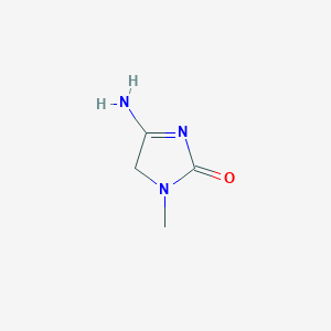 B1487768 4-amino-1-methyl-2,5-dihydro-1H-imidazol-2-one CAS No. 1190594-65-0