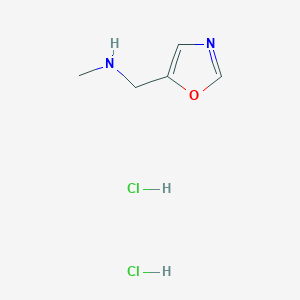 N-Methyl-1-(oxazol-5-yl)methanamine dihydrochloride