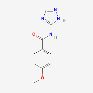 4-methoxy-N-(4H-1,2,4-triazol-3-yl)benzamide