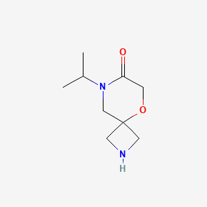 8-Isopropyl-5-oxa-2,8-diazaspiro[3.5]nonan-7-one