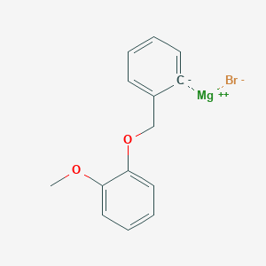 2-(2-Methoxyphenoxymethyl)phenylmagnesium bromide