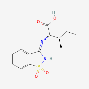 (1,1-Dioxidobenzo[d]isothiazol-3-yl)-L-isoleucine