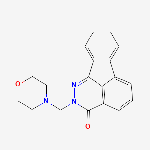 molecular formula C19H17N3O2 B14877963 2-(morpholinomethyl)indeno[1,2,3-de]phthalazin-3(2H)-one 