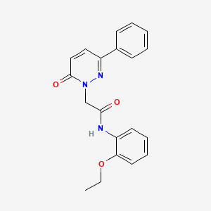 N-(2-ethoxyphenyl)-2-(6-oxo-3-phenylpyridazin-1(6H)-yl)acetamide