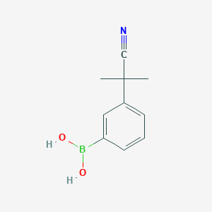B1487812 (3-(2-Cyanopropan-2-yl)phenyl)boronic acid CAS No. 885067-95-8