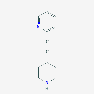 2-(Piperidin-4-ylethynyl)pyridine