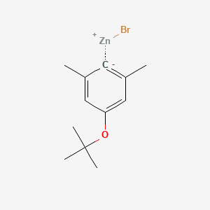 (4-t-Butoxy-2,6-dimethylphenyl)Zinc bromide