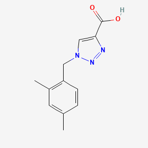 molecular formula C12H13N3O2 B1487818 1-[(2,4-dimethylphenyl)methyl]-1H-1,2,3-triazole-4-carboxylic acid CAS No. 1338688-36-0