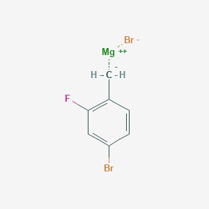 4-Bromo-2-fluorobenzylmagnesium bromide, 0.25 M in Ether