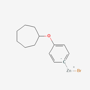 4-CycloheptyloxyphenylZinc bromide