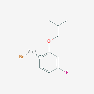 2-i-Butyloxy-4-fluorophenylZinc bromide