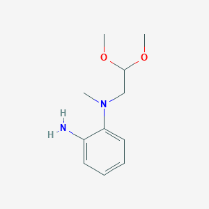 N1-(2,2-dimethoxyethyl)-N1-methylbenzene-1,2-diamine