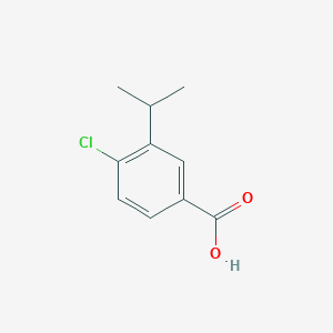 molecular formula C10H11ClO2 B1487828 4-Chloro-3-isopropylbenzoic acid CAS No. 1349716-47-7