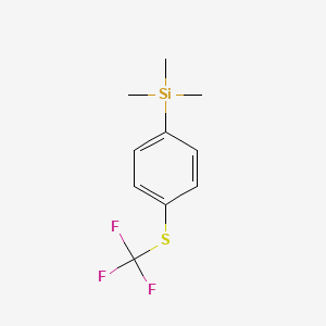 1-(Trimethylsilyl)-4-(trifluoromethylthio)benzene