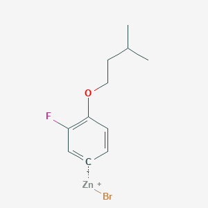 3-Fluoro-4-i-pentyloxyphenylZinc bromide