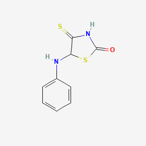 5-(Phenylamino)-4-thioxo-1,3-thiazolidin-2-one