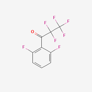 1-(2,6-Difluorophenyl)-2,2,3,3,3-pentafluoropropan-1-one