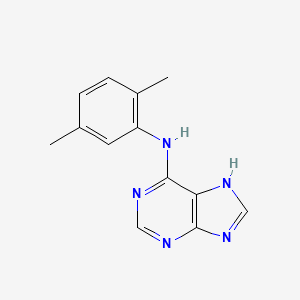 N-(2,5-dimethylphenyl)-9H-purin-6-amine