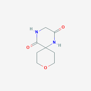 9-Oxa-1,4-diazaspiro[5.5]undecane-2,5-dione