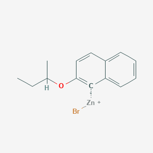 (2-sec-Butyloxynaphthalen-1-yl)Zinc bromide