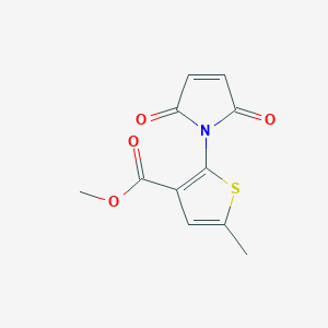 methyl 2-(2,5-dioxo-2,5-dihydro-1H-pyrrol-1-yl)-5-methylthiophene-3-carboxylate