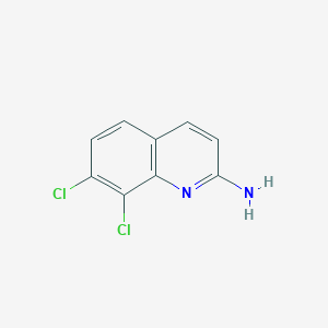 molecular formula C9H6Cl2N2 B1487879 7,8-Dichloroquinolin-2-amine CAS No. 1339883-85-0
