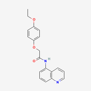 2-(4-ethoxyphenoxy)-N-(quinolin-5-yl)acetamide