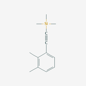 (2,3-Dimethyl-phenylethynyl)-trimethyl-silane