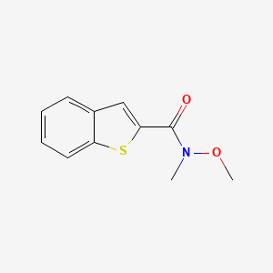 N-methoxy-N-methylbenzo[b]thiophene-2-carboxamide