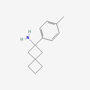 molecular formula C14H19N B1487887 2-(p-Tolyl)spiro[3.3]heptan-2-amine CAS No. 1487382-32-0