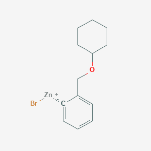 2-[(Cyclohexyloxy)methyl]phenylZinc bromide