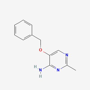 5-(Benzyloxy)-2-methylpyrimidin-4-amine