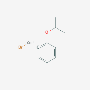 (2-i-Propyloxy-5-methylphenyl)Zinc bromide