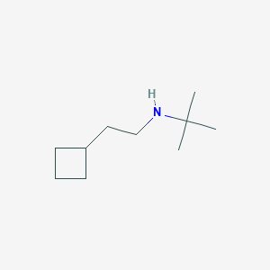 molecular formula C10H21N B1487898 叔丁基(2-环丁基乙基)胺 CAS No. 1485147-98-5