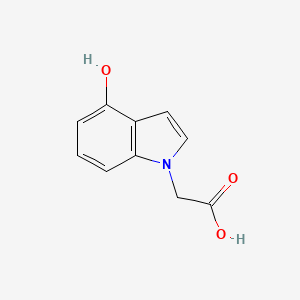 2-(4-hydroxy-1H-indol-1-yl)acetic acid