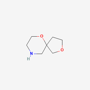 molecular formula C7H13NO2 B1487903 2,6-二氧杂-9-氮杂螺[4.5]癸烷 CAS No. 923277-59-2