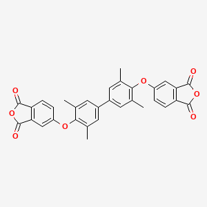 5-[4-[4-[(1,3-Dioxo-2-benzofuran-5-yl)oxy]-3,5-dimethylphenyl]-2,6-dimethylphenoxy]-2-benzofuran-1,3-dione