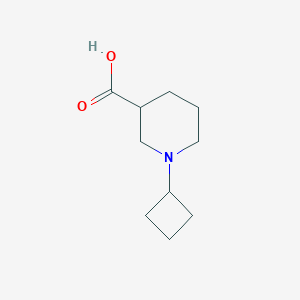 molecular formula C10H17NO2 B1487905 1-环丁基哌啶-3-羧酸 CAS No. 1487241-38-2