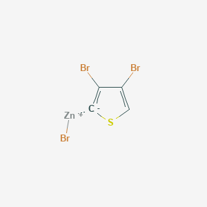 (3,4-Dibromothiophen-2-yl)Zinc bromide