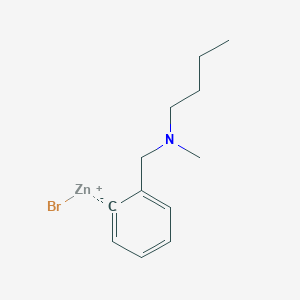 2-[(N-n-butyl-N-methylamino)methyl]phenylZinc bromide