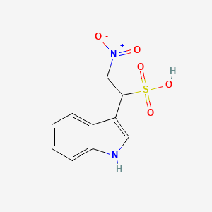 1-(1H-indol-3-yl)-2-nitroethanesulfonic acid