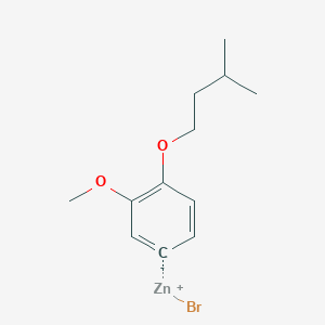 3-Methoxy-4-i-pentyloxyphenylZinc bromide