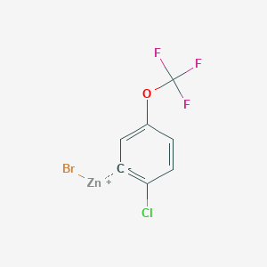 2-Chloro-5-(trifluoromethoxy)phenylZinc bromide